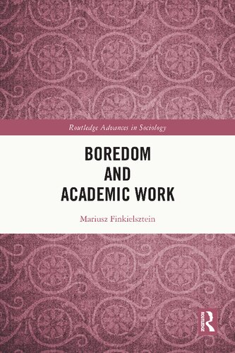 Boredom and Academic Work - Orginal Pdf